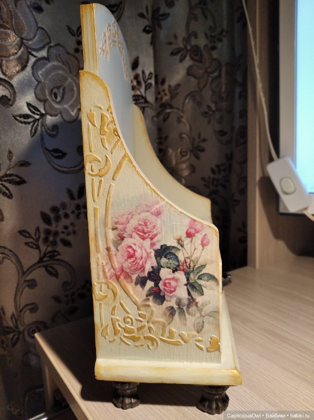 Акварельные розы — Мебель для кукол и домиков: фото (фото 5)