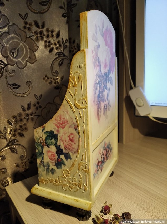 Акварельные розы — Мебель для кукол и домиков: фото (фото 7)