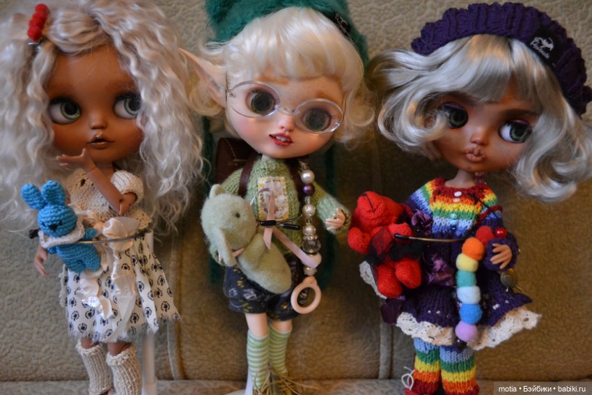Лучше сразу и много — Куклы Blythe (Блайз) ООАК: кастом (фото 2)