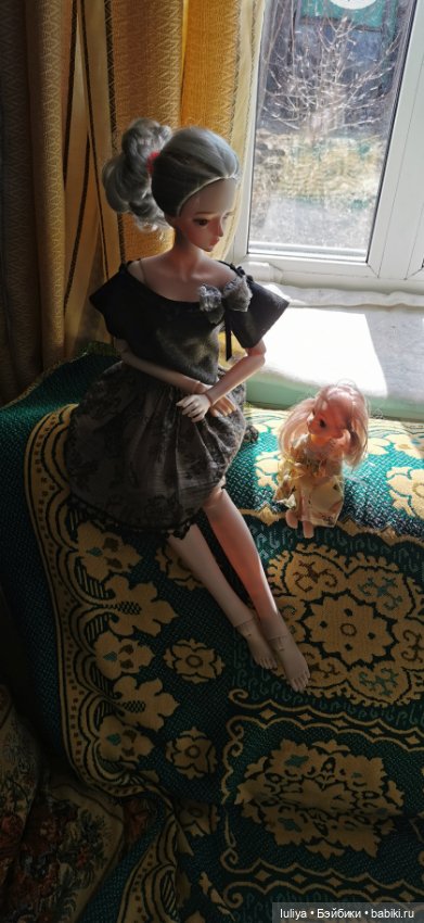 Серебровласка, изящная и красивая как балерина