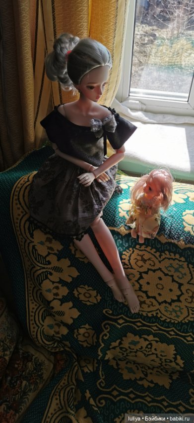 Серебровласка, изящная и красивая как балерина