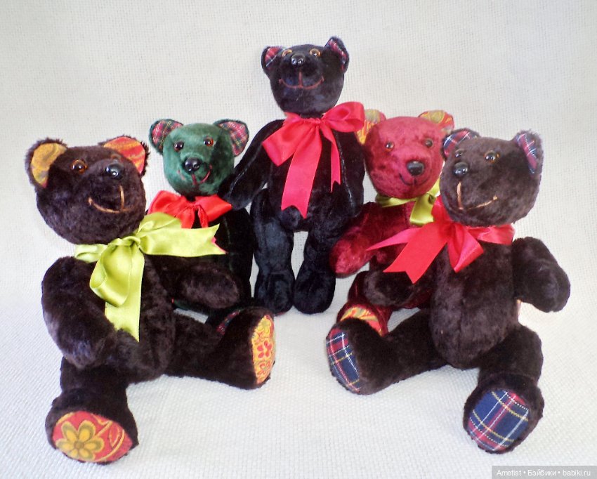 Плюшевые мишеньки из детства (фото 2)