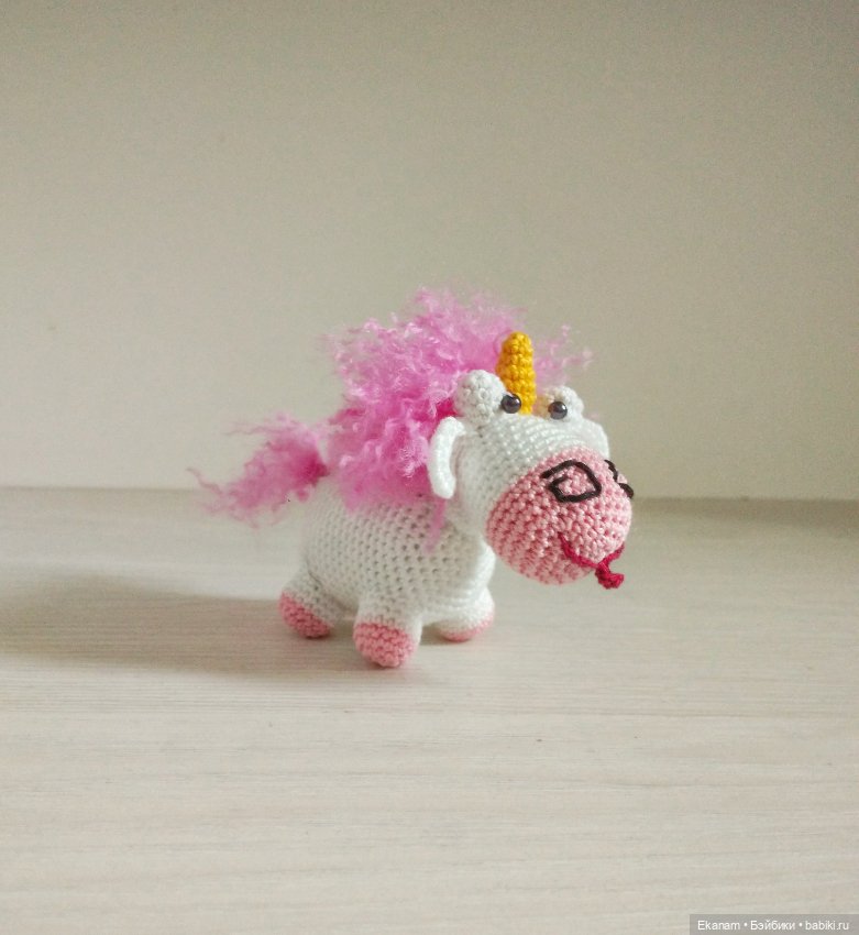 Единорог Флаффи — Вязаные игрушки и амигуруми: крючком (фото 3)