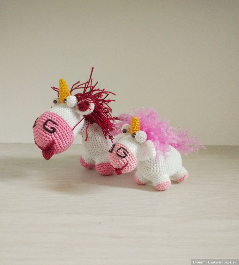 Единорог Флаффи — Вязаные игрушки и амигуруми: крючком (фото 5)