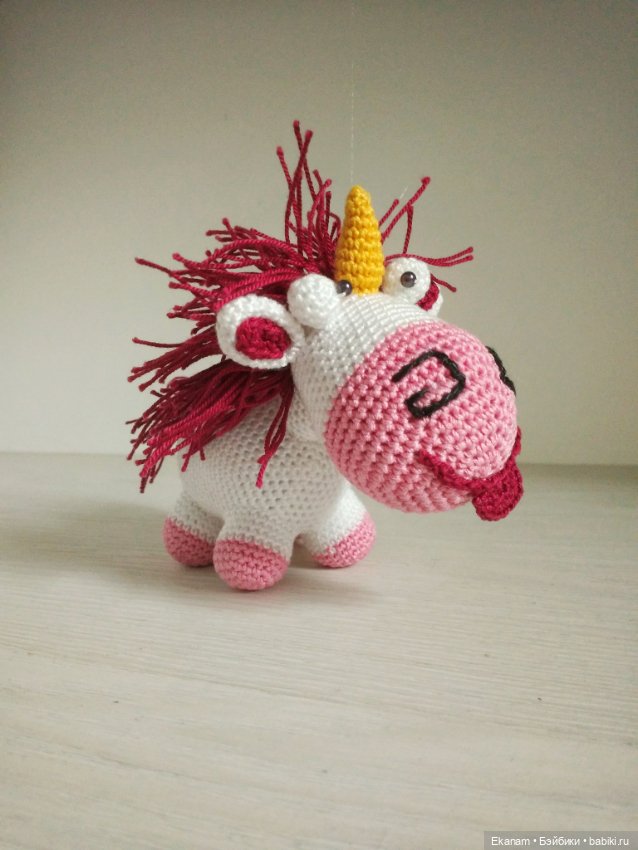Единорог Флаффи — Вязаные игрушки и амигуруми: крючком (фото 2)