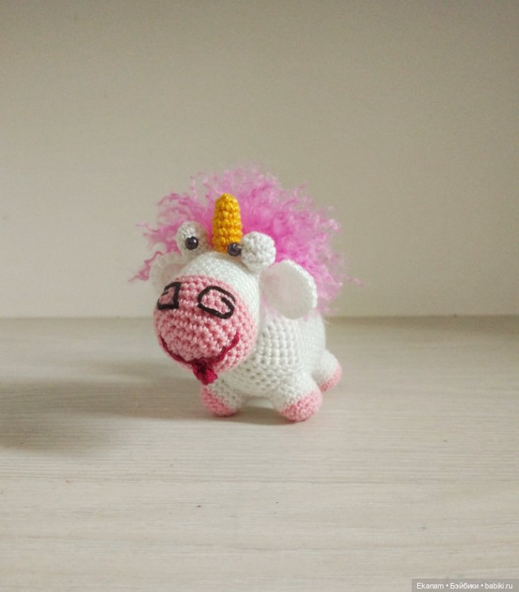 Единорог Флаффи — Вязаные игрушки и амигуруми: крючком (фото 4)