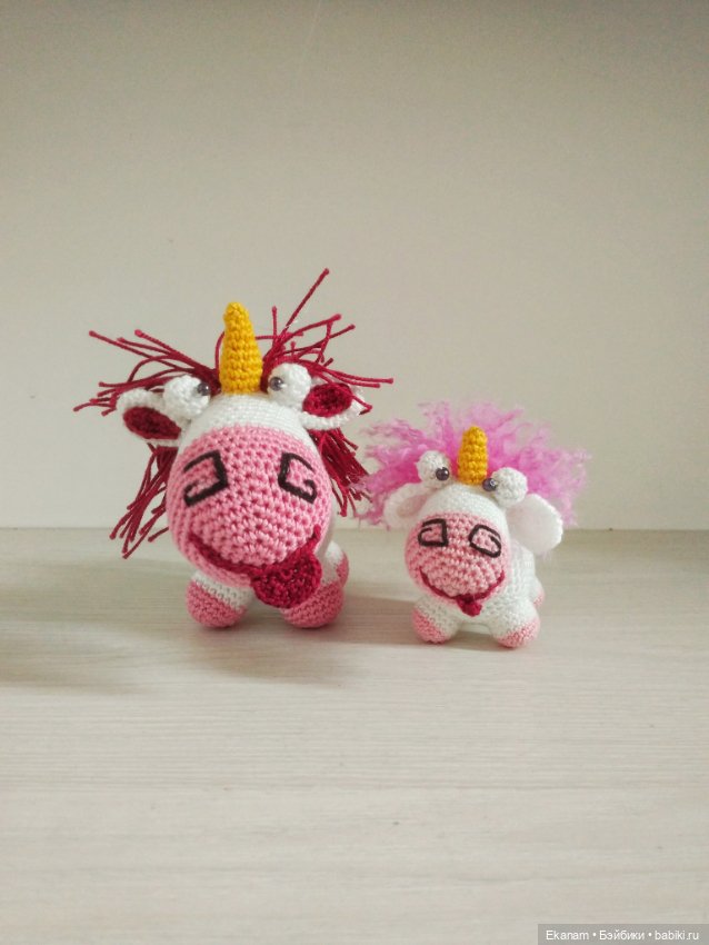 Единорог Флаффи — Вязаные игрушки и амигуруми: крючком (фото 6)