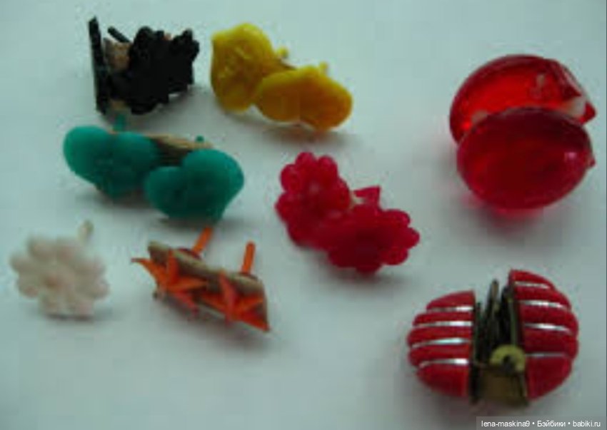 Колечки, браслетики, клипсики, нашего детства.. Вспомним