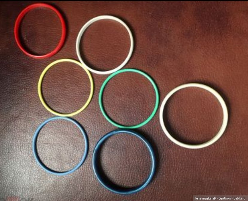 Колечки, браслетики, клипсики, нашего детства.. Вспомним