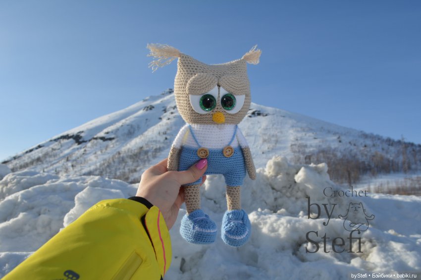 Совушки — Вязаные игрушки и амигуруми: крючком (фото 5)