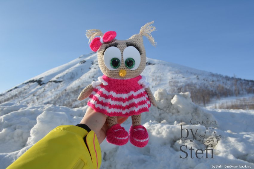 Совушки — Вязаные игрушки и амигуруми: крючком (фото 4)