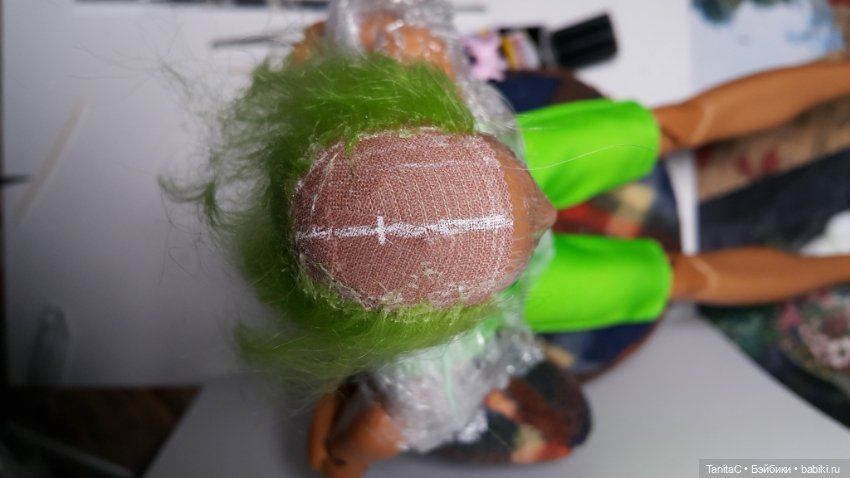 Парик для Шрека (BMR1959 мулат ) МК (фото 5)