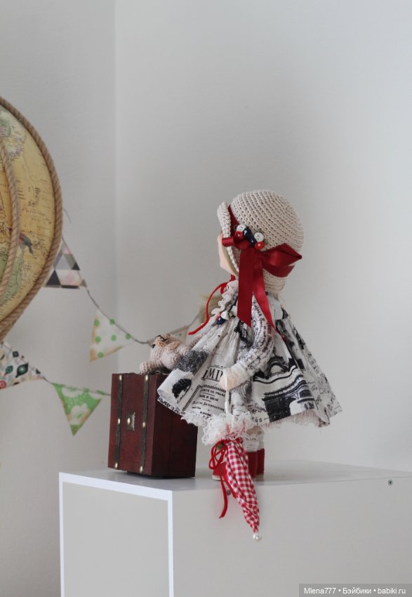 Путешествие в Париж — Авторские текстильные куклы: Вальдорфские