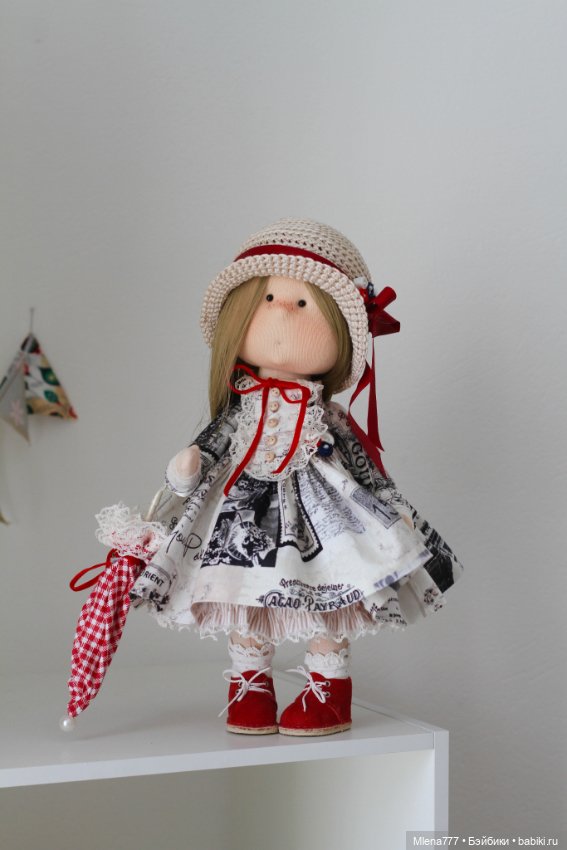 Путешествие в Париж — Авторские текстильные куклы: Вальдорфские (фото 2)