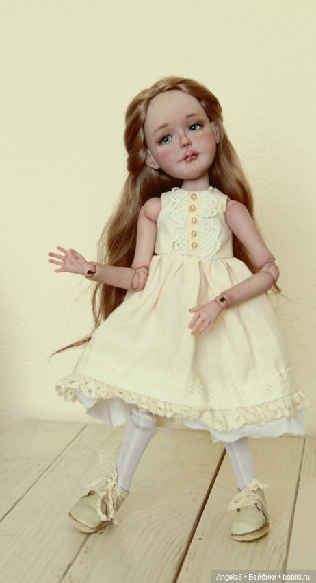 Юри. Авторская шарнирная кукла (фото 10)