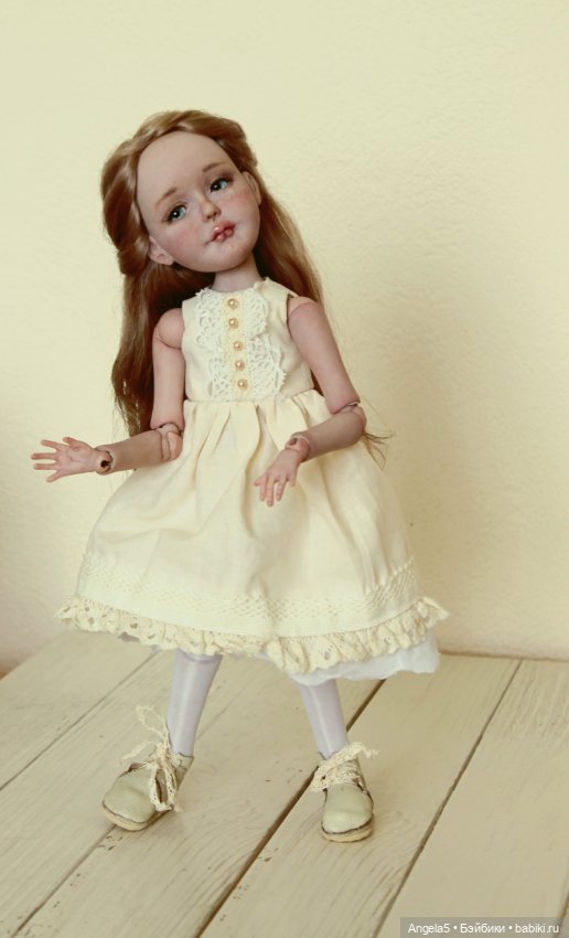 Юри. Авторская шарнирная кукла