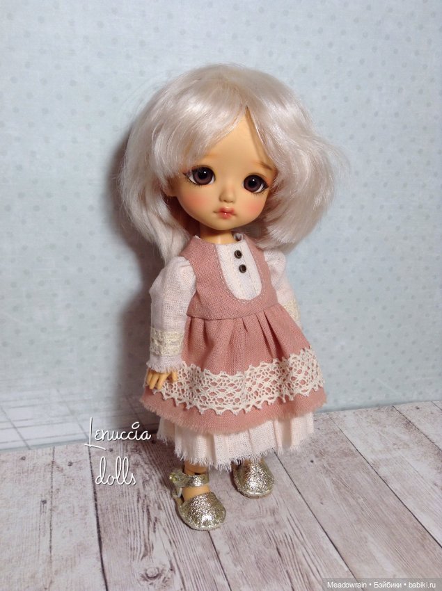 Бежевый персик — Одежда и обувь для кукол BJD (БЖД): 1/3