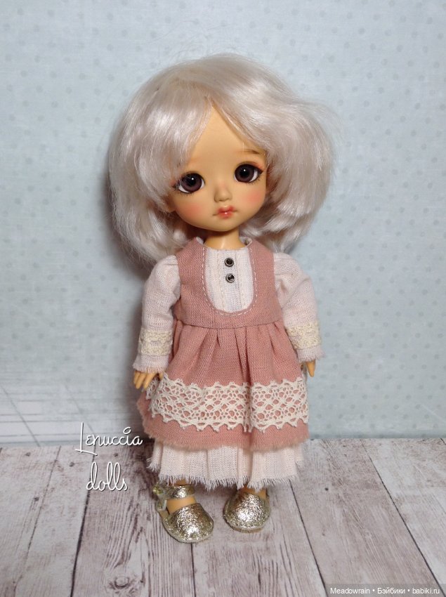 Бежевый персик — Одежда и обувь для кукол BJD (БЖД): 1/3 (фото 2)