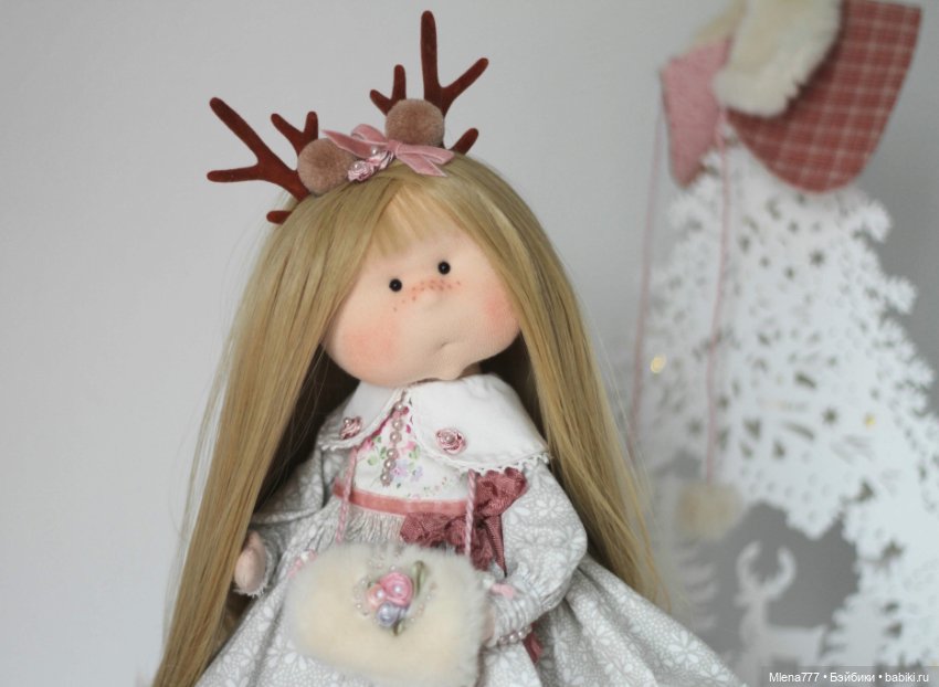 Олеся лесной олень — Авторские текстильные куклы: Вальдорфские (фото 2)
