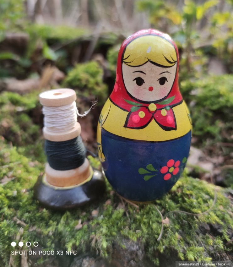 Матрёшка — Игрушки СССР и советского детства: резиновые (фото 4)