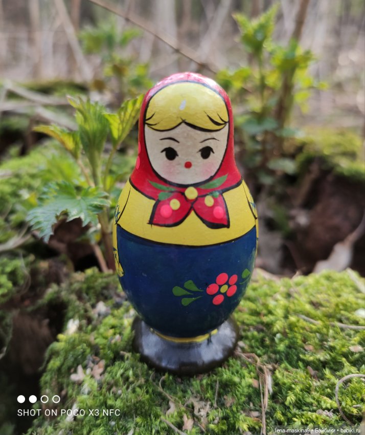 Матрёшка — Игрушки СССР и советского детства: резиновые