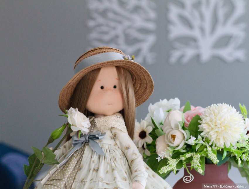 Маша и медведь — Авторские текстильные куклы: Вальдорфские (фото 2)