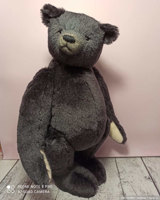 Black Teddy — Авторские мишки Тедди и друзья: фото