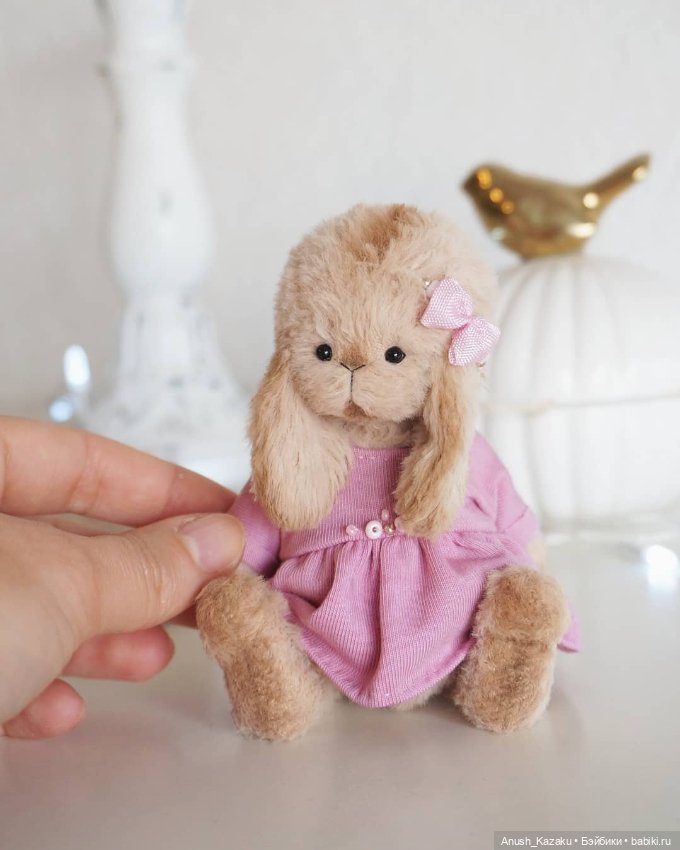 Зайка тедди — Авторские мишки Тедди и друзья: фото (фото 2)