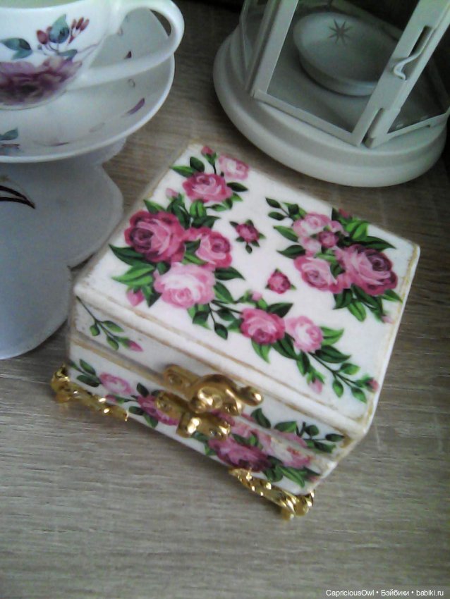 Маленькая шкатулочка и кувшинчик (фото 3)