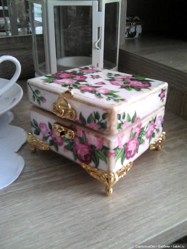 Маленькая шкатулочка и кувшинчик (фото 9)