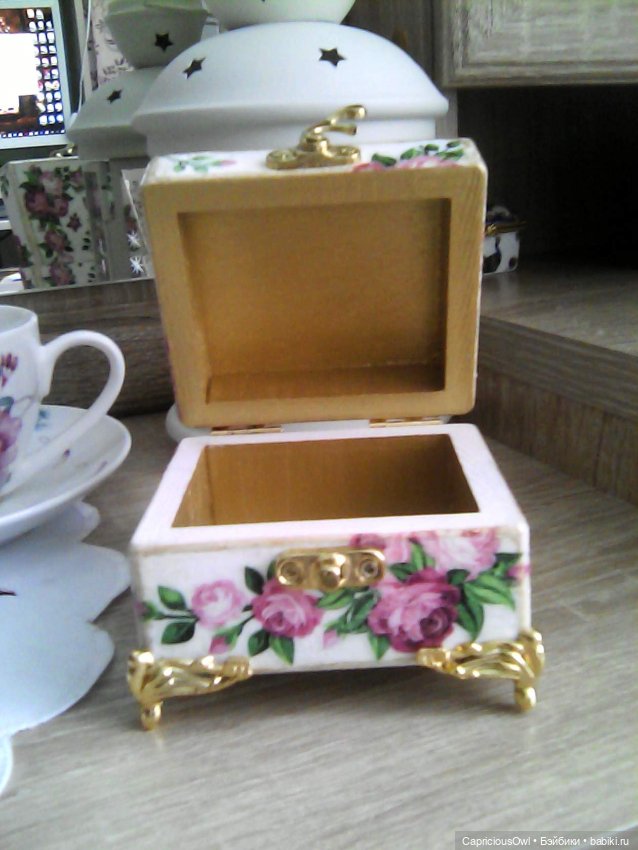 Маленькая шкатулочка и кувшинчик (фото 4)