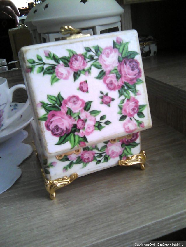 Маленькая шкатулочка и кувшинчик (фото 7)