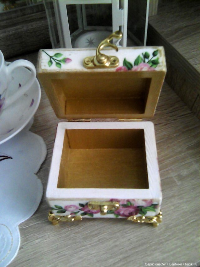 Маленькая шкатулочка и кувшинчик (фото 5)