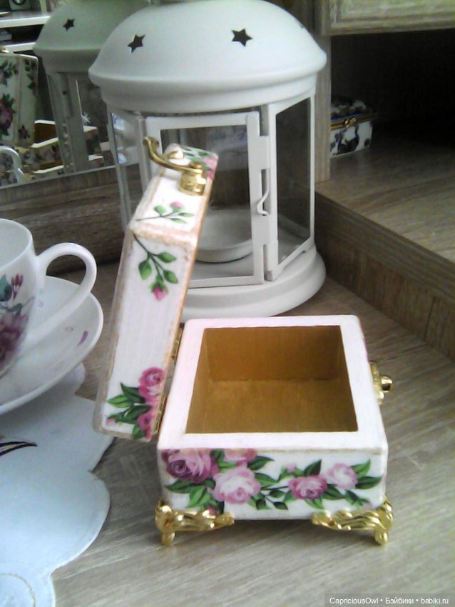 Маленькая шкатулочка и кувшинчик (фото 6)