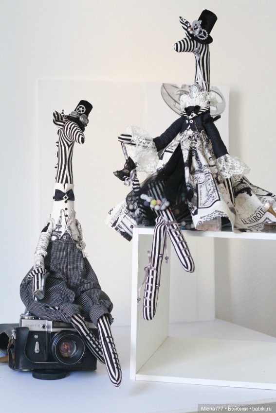 Giraffe — Авторские текстильные куклы: Вальдорфские (фото 4)