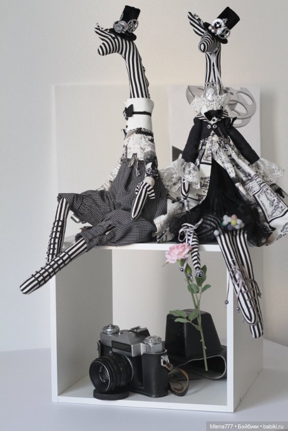 Giraffe — Авторские текстильные куклы: Вальдорфские (фото 3)