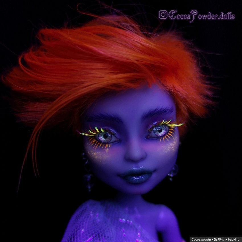 Яркая Твайла. ООАК — ООАК Monster High и Ever After High: репейнт