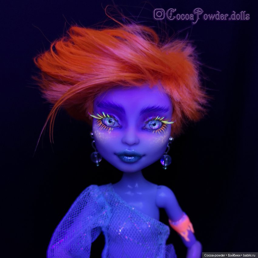 Яркая Твайла. ООАК — ООАК Monster High и Ever After High: репейнт