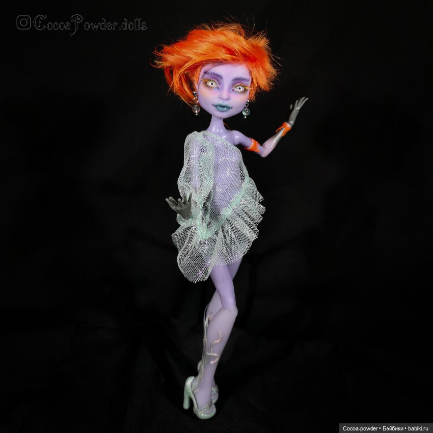 Яркая Твайла. ООАК — ООАК Monster High и Ever After High: репейнт (фото 2)