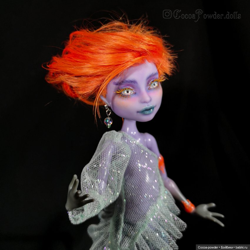Яркая Твайла. ООАК — ООАК Monster High и Ever After High: репейнт (фото 9)