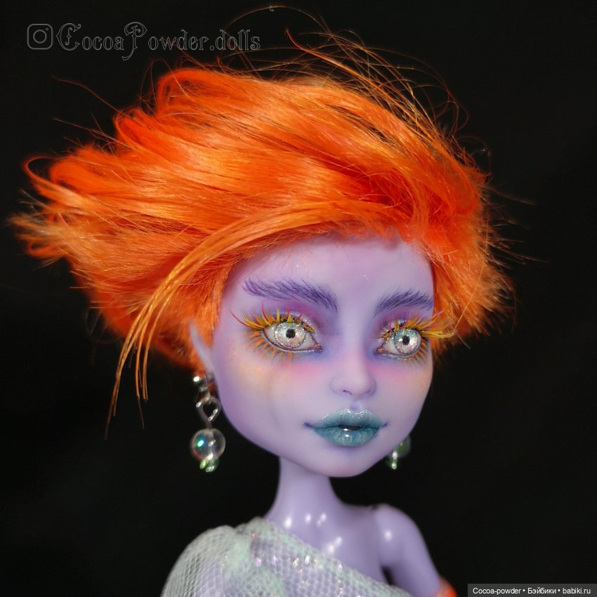 Яркая Твайла. ООАК — ООАК Monster High и Ever After High: репейнт (фото 10)