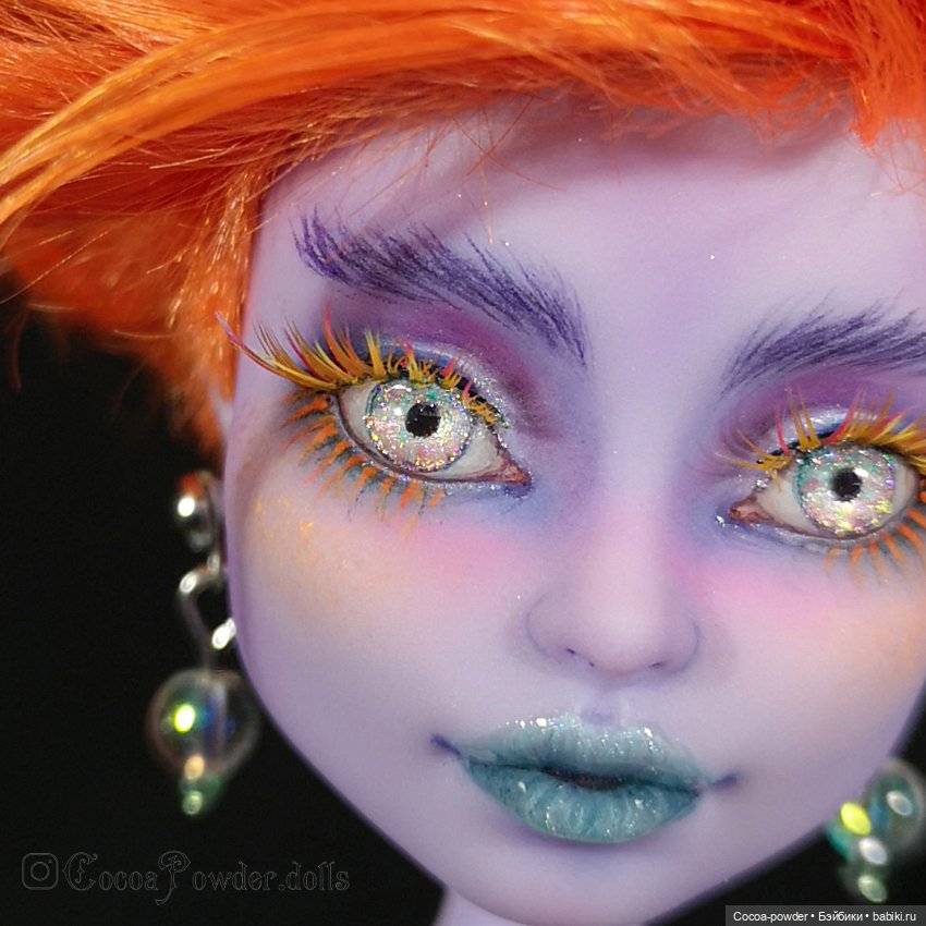 Яркая Твайла. ООАК — ООАК Monster High и Ever After High: репейнт