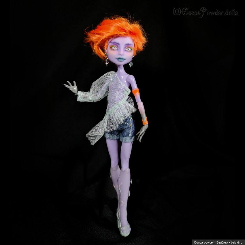 Яркая Твайла. ООАК — ООАК Monster High и Ever After High: репейнт (фото 5)