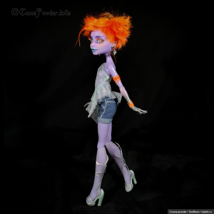 Яркая Твайла. ООАК — ООАК Monster High и Ever After High: репейнт (фото 4)