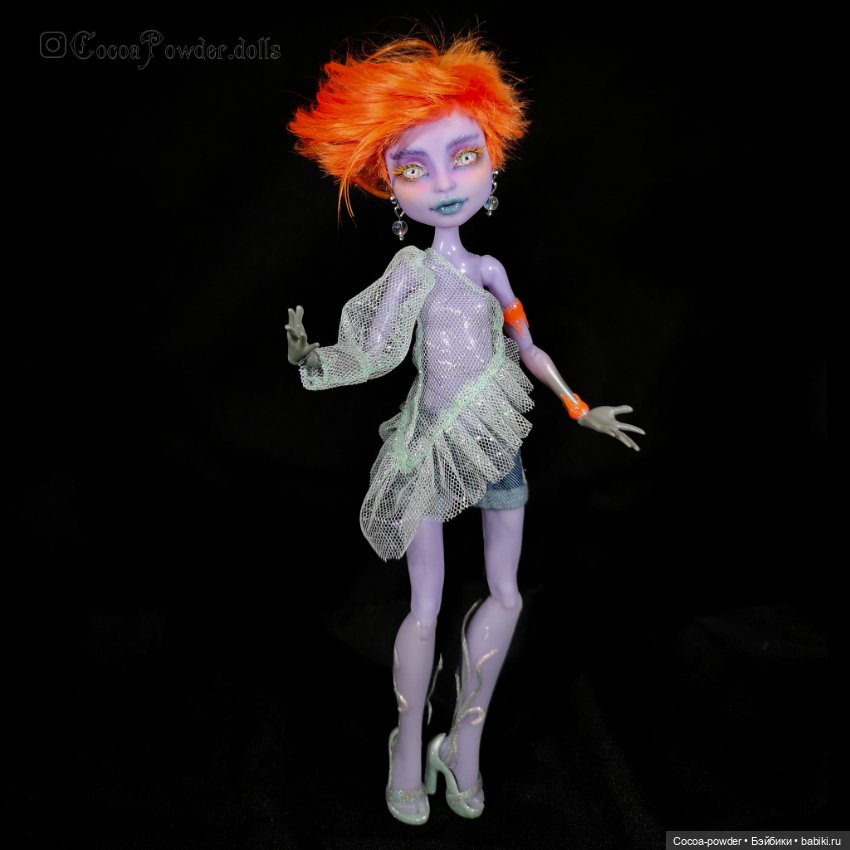 Яркая Твайла. ООАК — ООАК Monster High и Ever After High: репейнт (фото 8)