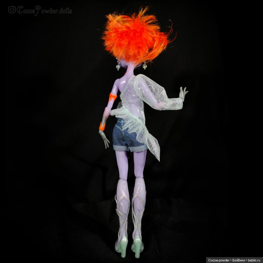 Яркая Твайла. ООАК — ООАК Monster High и Ever After High: репейнт (фото 7)