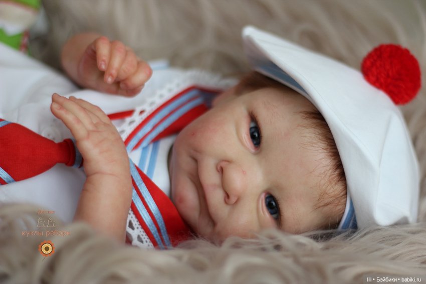 Малыш реборн из молда Ава