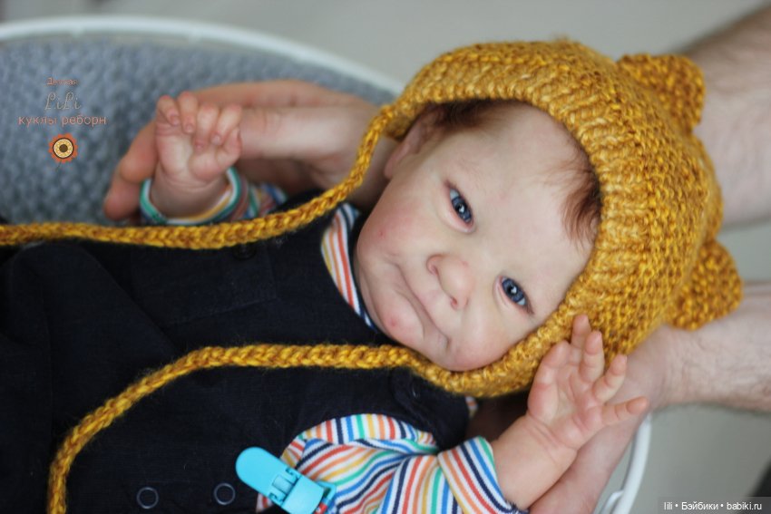 Малыш реборн из молда Ава