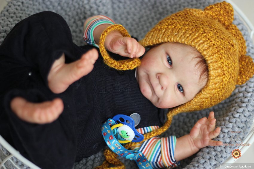 Малыш реборн из молда Ава