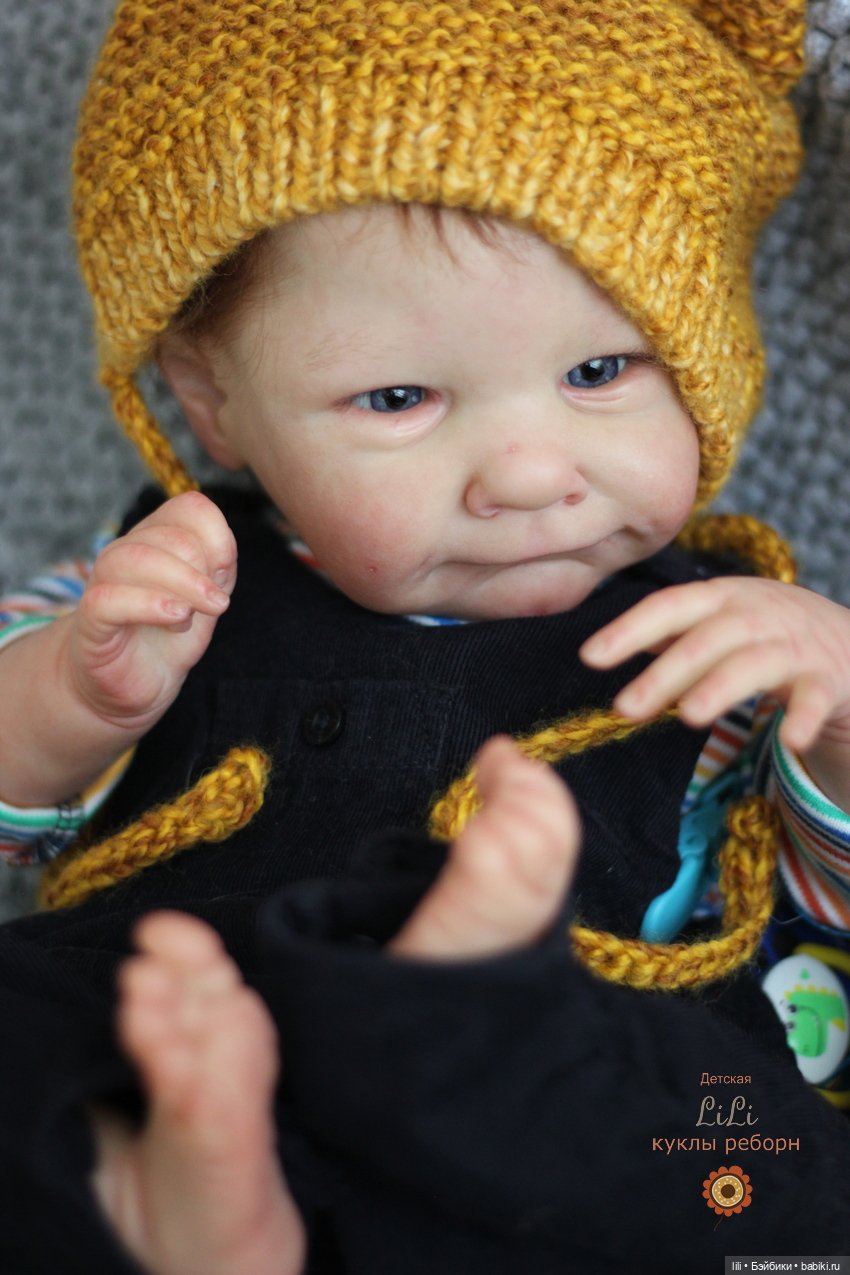 Малыш реборн из молда Ава
